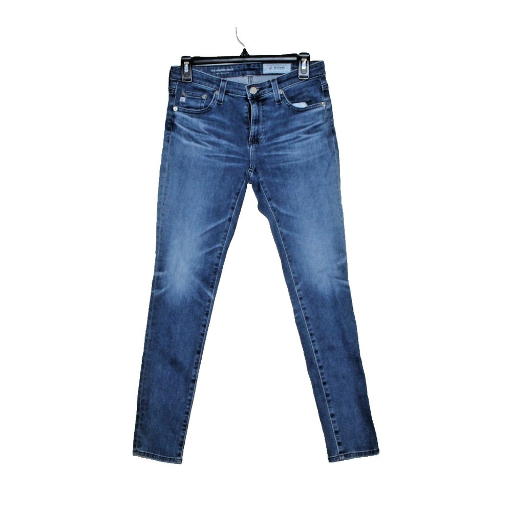AG Legging Ankle Jeans Womens 26R Super Skinny Stretch Denim Blue 28x29